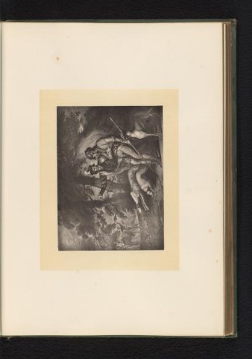 Reproduction of an engraving after a painting of a scene from King Henry the Sixth