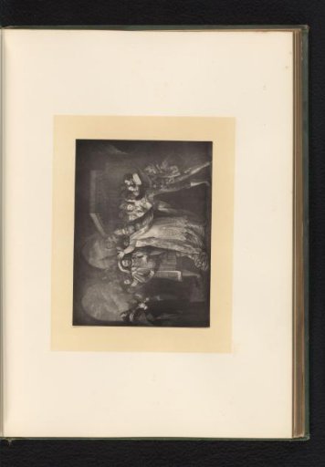 Reproduction of an engraving after a painting of a scene from King Henry the Eighth