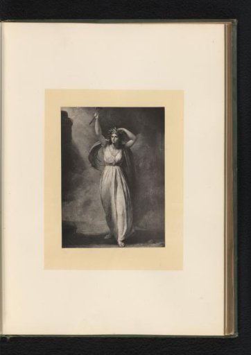 Reproduction of an engraving after a painting of a scene from Troilus and Cressida