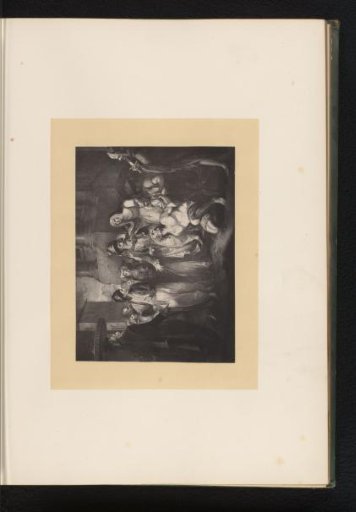 Reproduction of an engraving after a painting of a scene from The Comedy of Errors