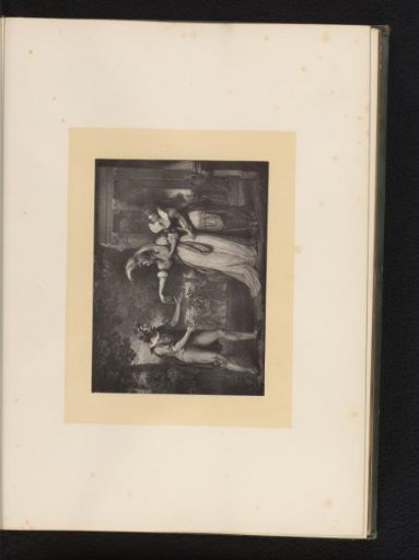 Reproduction of an engraving after a painting of a scene from As You Like It