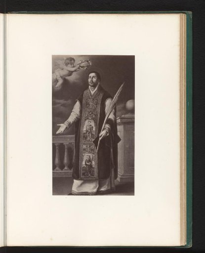 Photographic reproduction of the painting Saint Rodrigo by Murillo