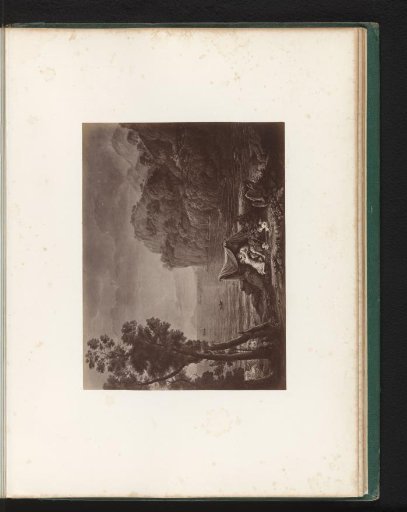 Photographic reproduction of the painting The Flight into Egypt by Claude Lorrain