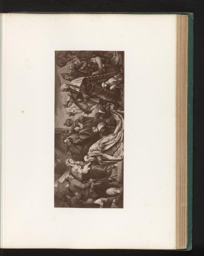 Photographic reproduction of the painting The Adoration of the Kings by Paolo Veronese