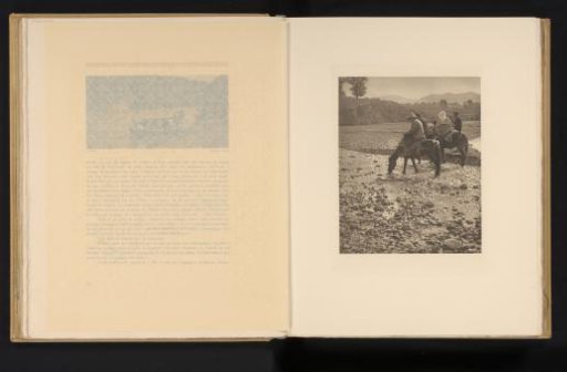 Travelers on horseback through the Elisson near Megalopolis