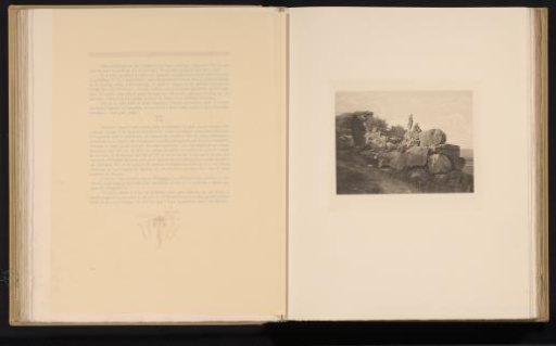 Two people at the ruins of Tiryns