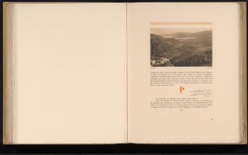 View of the landscape around Itea near Delphi, in the distance the Gulf of Itea