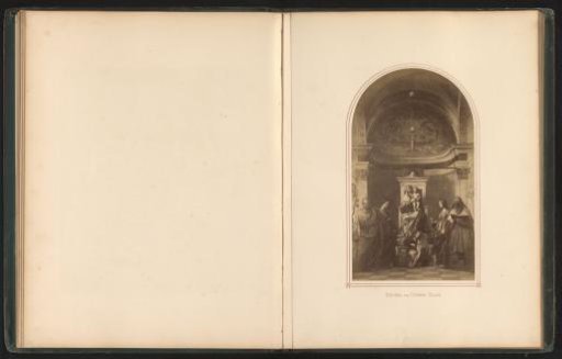 Photographic reproduction of a painting of Mary with Christ by Giovanni Bellini