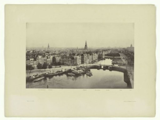 Damrak, seen from the Central Station, Amsterdam