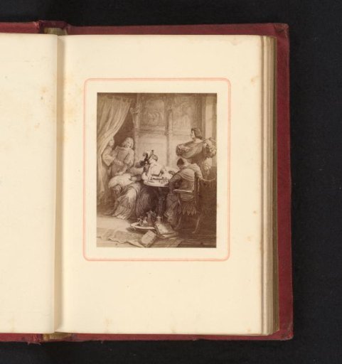 Photographic Reproduction of the Drawing Adelheid, Goetz von Berlichingen by Wilhelm von Kaulbach