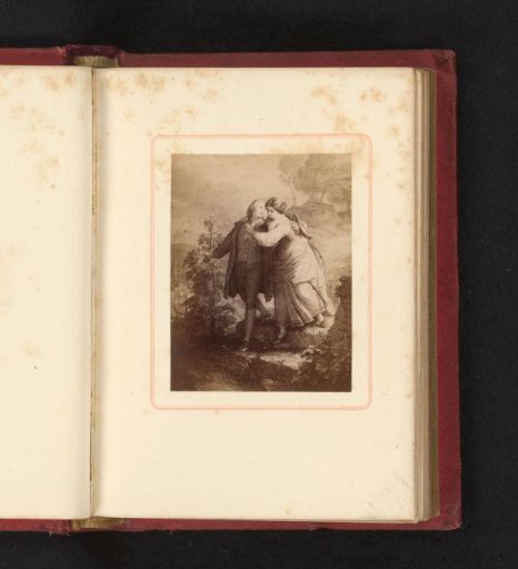 Photographic Reproduction of the Drawing Hermann and Dorothea by Wilhelm von Kaulbach