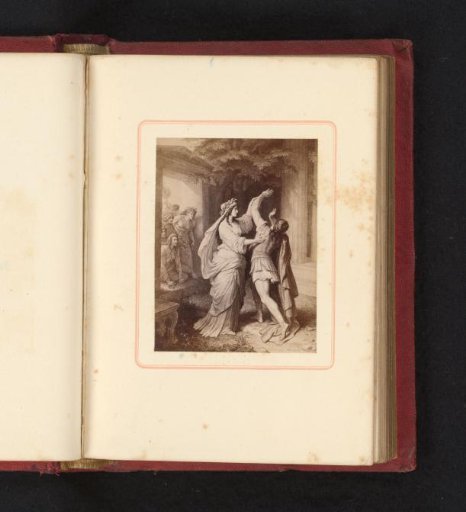 Photographic Reproduction of the Drawing Iphigenie auf Tauris by Wilhelm von Kaulbach