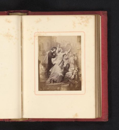 Photographic Reproduction of the Drawing Clärchen, Egmont by Wilhelm von Kaulbach
