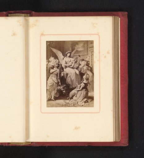 Photographic Reproduction of the Drawing Mignon, Wilhelm Meister by Wilhelm von Kaulbach