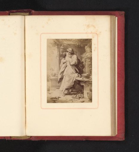 Photographic Reproduction of the Drawing Dora, Alexis and Dora by Wilhelm von Kaulbach