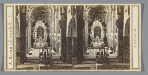 Interior of St. Ursula's Church in Cologne