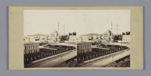 Dolmabahçe Mosque in Besiktas, Constantinople