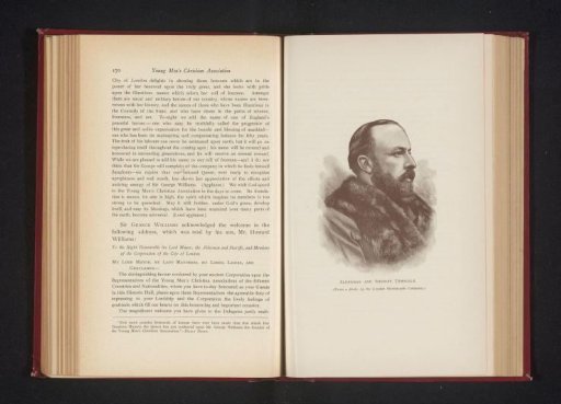 Reproduction of a photograph of a portrait of Robert Dimsdale