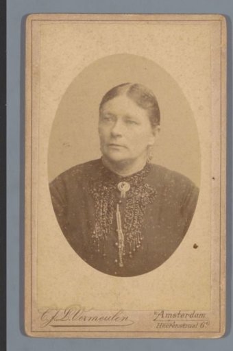 Portrait of an unknown woman