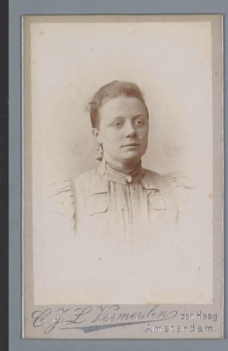 Portrait of an unknown woman