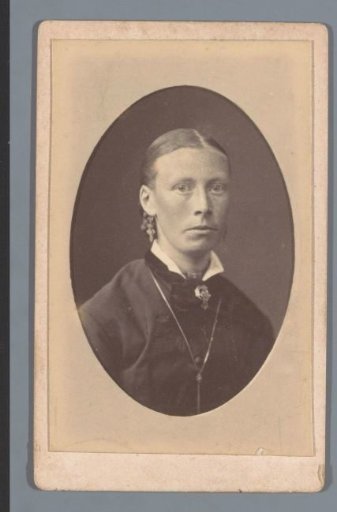 Portrait of an unknown woman