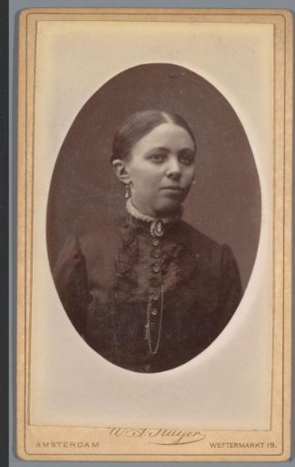 Portrait of an unknown woman