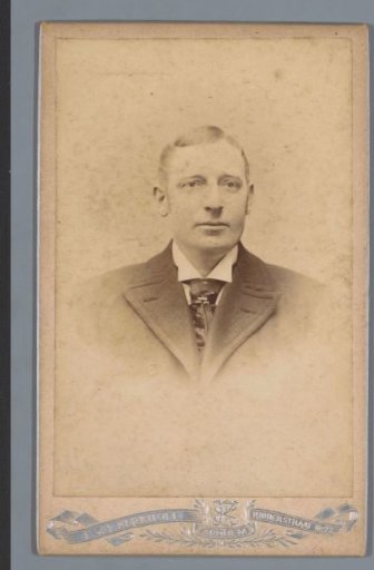 Portrait of an unknown man