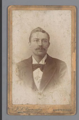 Portrait of an unknown man