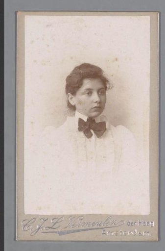 Portrait of an unknown woman