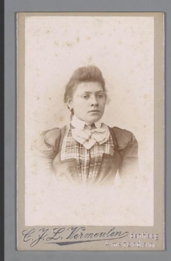 Portrait of an unknown woman