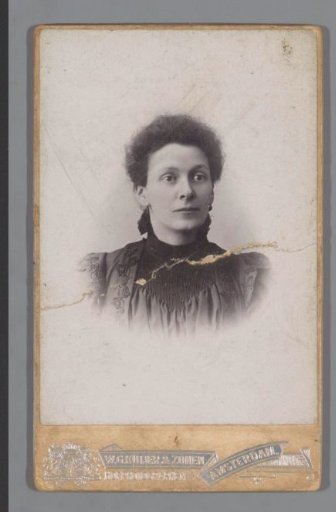 Portrait of an unknown woman