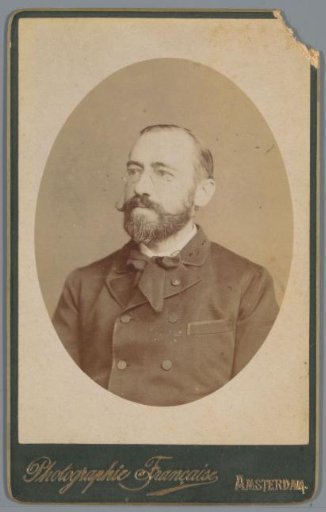 Portrait of an Unknown Man with a Mustache, Beard, and Spectacles