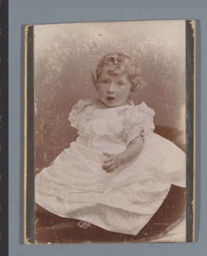 Portrait of an unknown girl