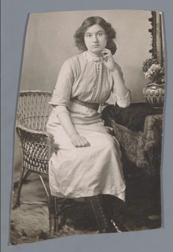 Portrait of an unknown woman