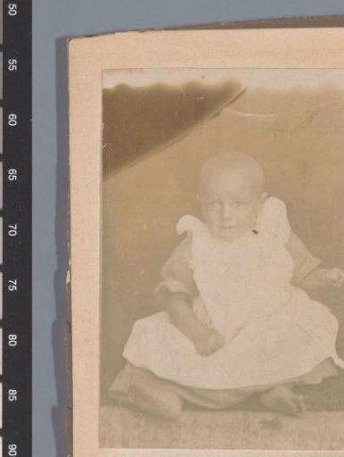 Portrait of an unknown baby