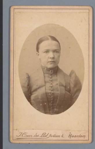 Portrait of an unknown woman