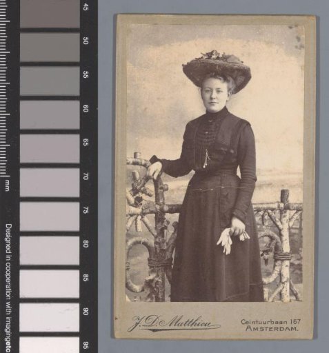 Portrait of an Unknown Woman with a Hat