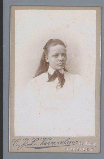 Portrait of an Unknown Woman or Girl
