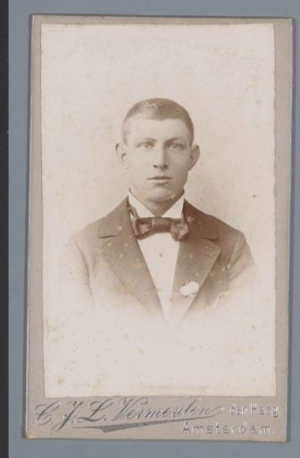 Portrait of an unknown man