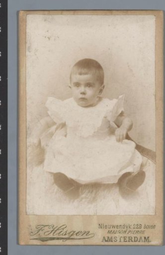 Portrait of an unknown baby