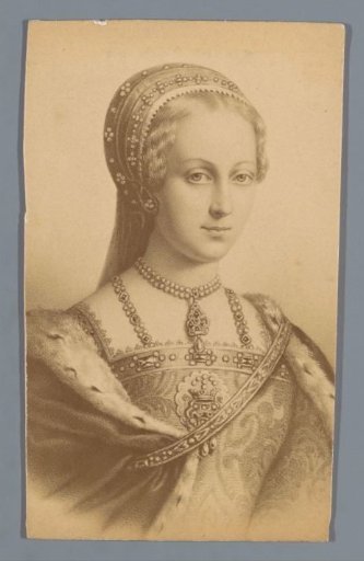 Photographic Reproduction of a Portrait of an Unknown Woman