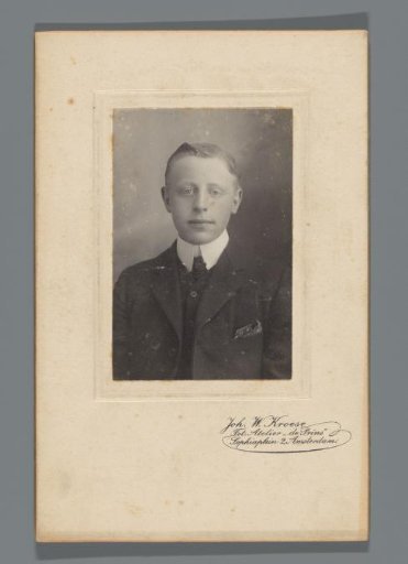 Portrait of an unknown boy