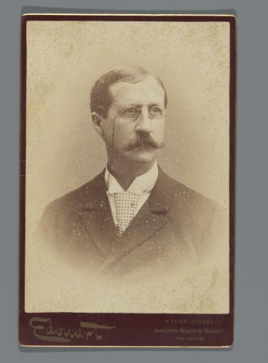 Portrait of a Man with Pince-nez, Possibly Emile P. Visand