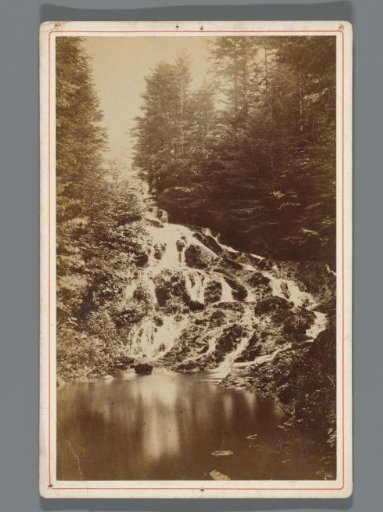 Waterfall of Retournemer near Gérardmer in the Vosges