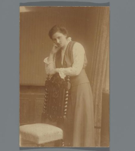 Portrait of an unknown young woman