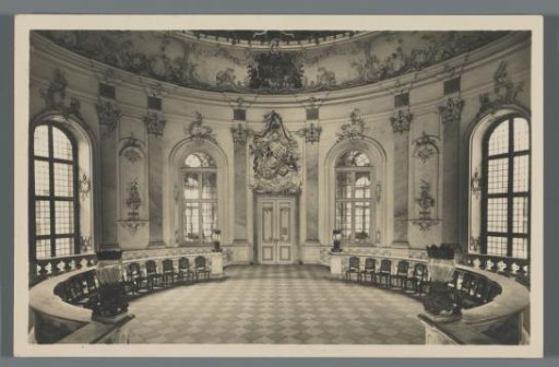 Hall in Bruchsal Palace