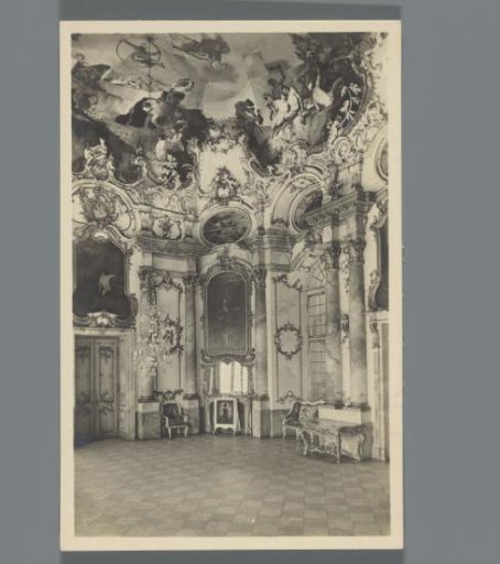 Hall in Bruchsal Palace