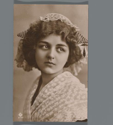 Portrait of an unknown young woman