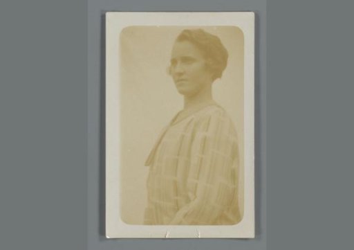 Portrait of an unknown young woman