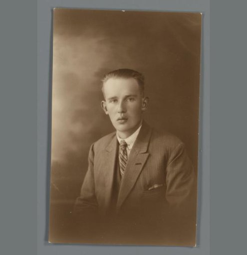 Portrait of a young man, probably Jan Mendel